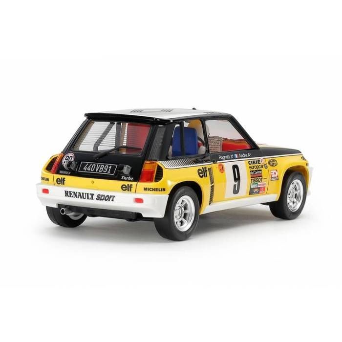 TAMIYA - Renault 5 Turbo Rally Car Model Kit |tamiya|24027| 1:24 Scale Model Kit Promo - Ref: 15537