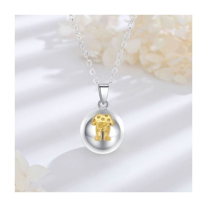 Schwangerschafts-Bola-Babypyjama-Halskette, Schmuck für werdende Mütter