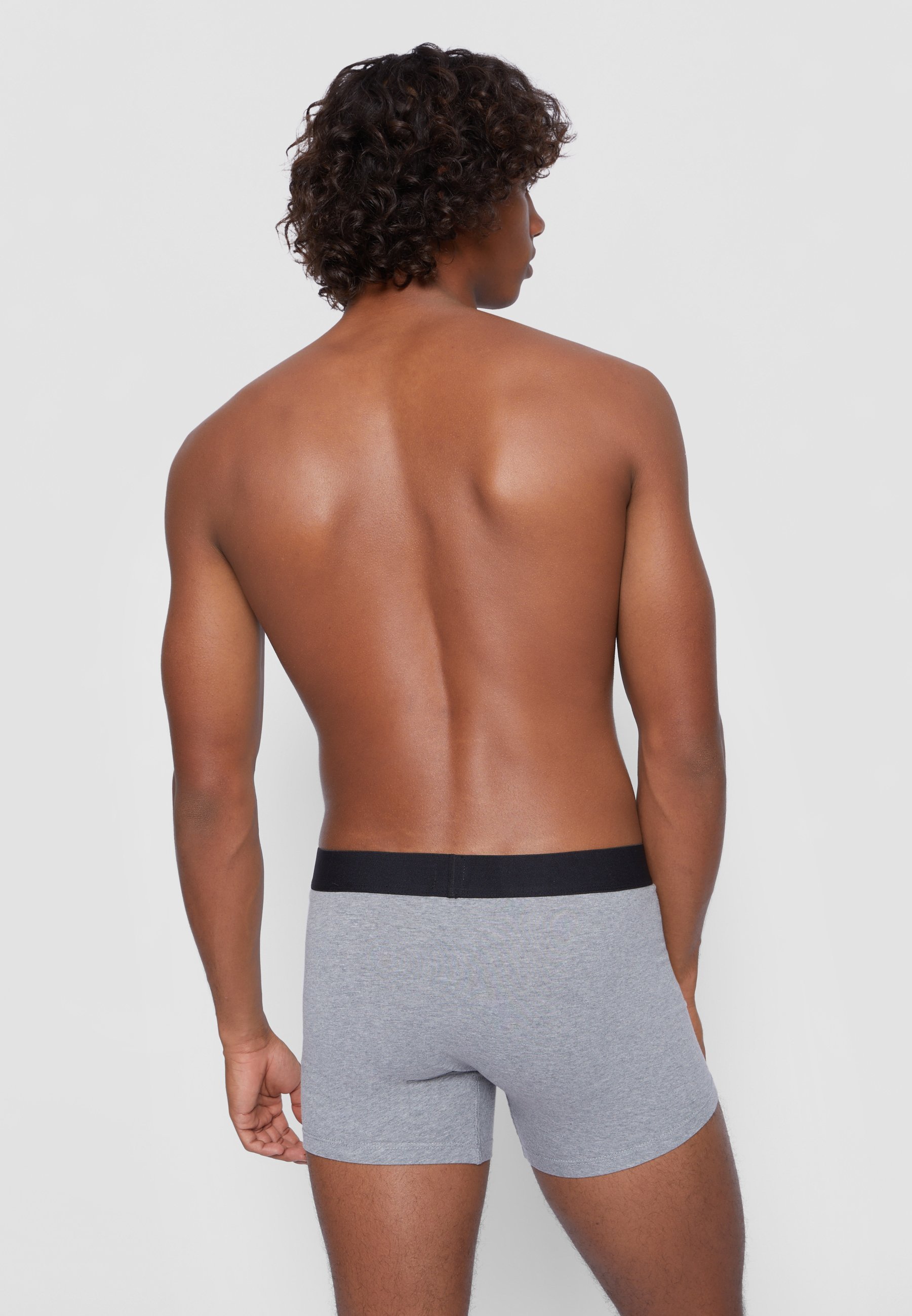 Levi's® MEN SOLID BASIC BOXER BRIEF 4 PACK - Slip - nero/grigio mélange