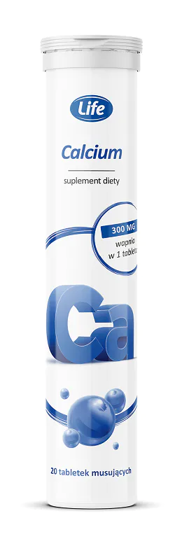 Life Calcium 300 mg, Tabletki musujące