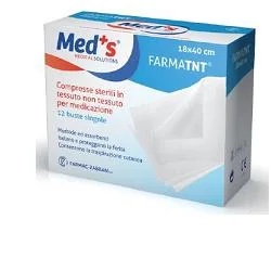 Compresses de gaze stériles FARMAC-ZABBAN Med TNT 36 x 40 cm, lot de 12