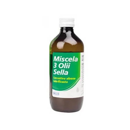 SELLA Sella, mistura de 3 óleos, laxante, 250 ml