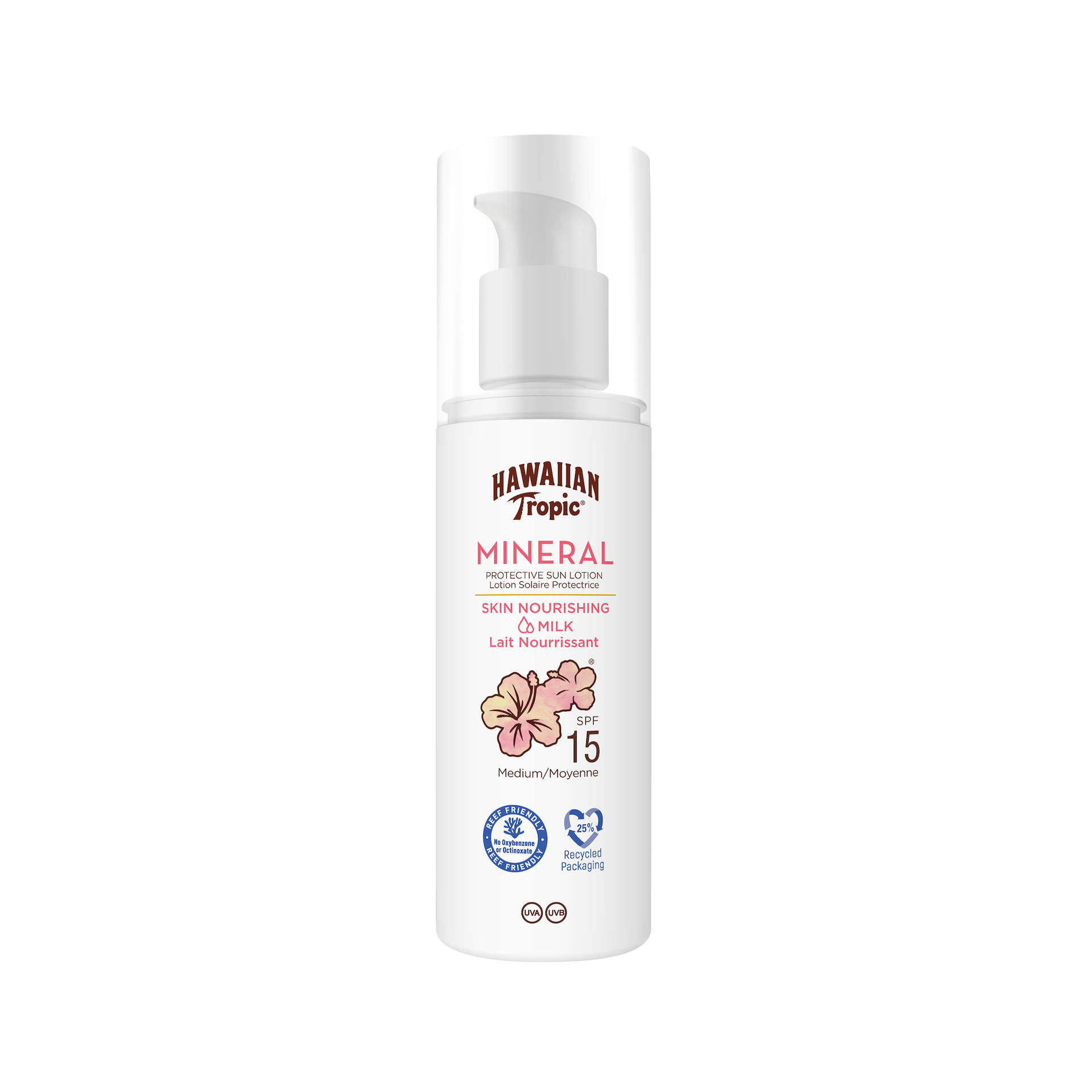 Ásványi naptej SPF15 100 ml - Hawaiian Tropic