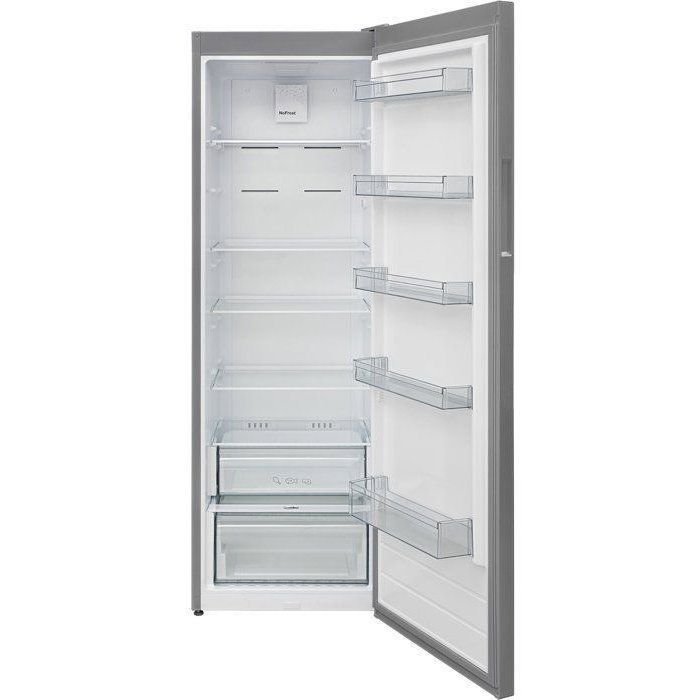 Refrigerator - CONTINENTAL EDISON - CEF1D389NFS - 1 door - 389 L - W 59.5 x D 65 x H 186 cm - Silver