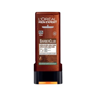 L'Oréal Men Expert Barber Club vartalon, hiusten ja parran puhdistussuihkugeeli, setripuuöljy 400 ml 400 ml