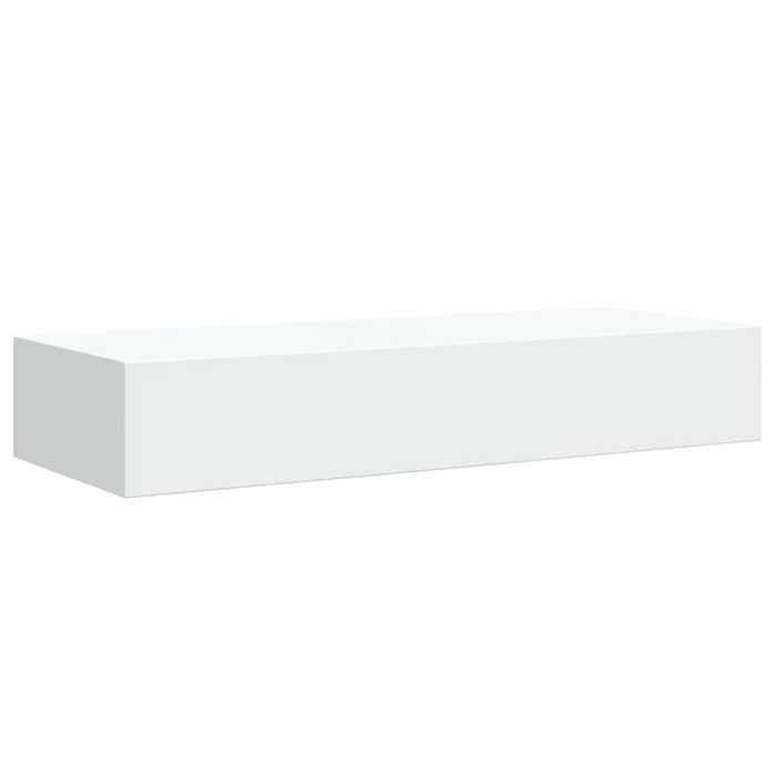 vidaXL Etagère à Tiroir Murale Armoire Flottante Etagère Suspendue Support Mural Salon Salle de Séjour Maison Blanc 330255