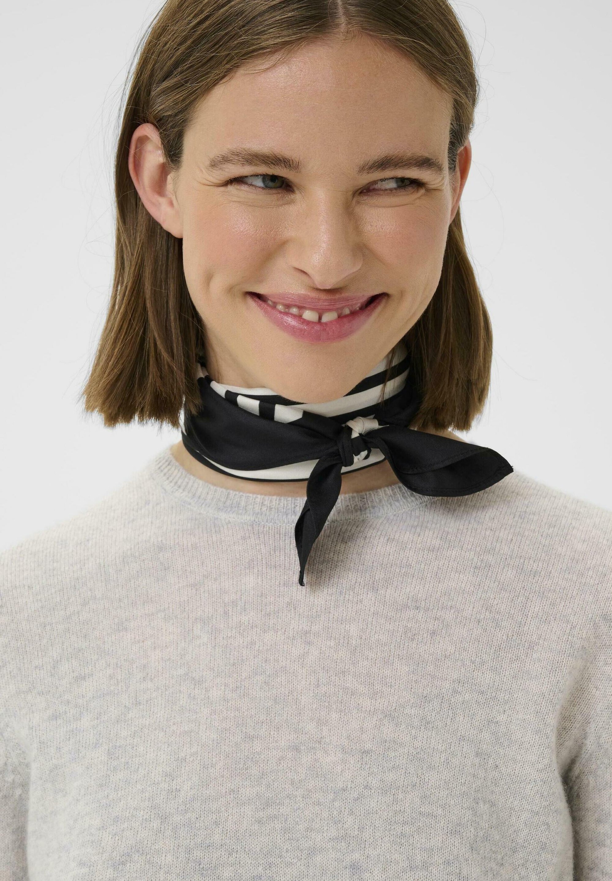 InWear RAFIQ REFINED - Foulard - zwart fluisterwit