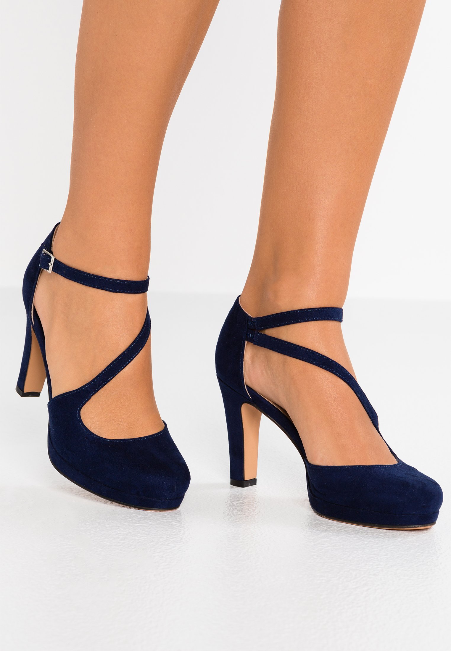 Scarpe con tacco alto Anna Field - blu scuro