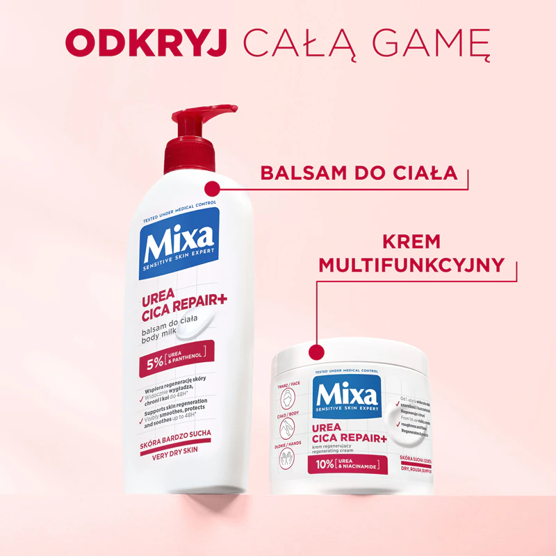 Mixa Mixa Body Care Creme corporal regenerador com ureia e centelha para pele muito seca