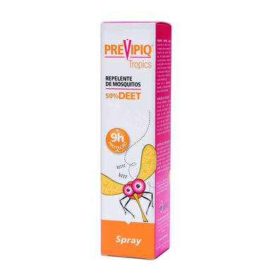 Spray anti-insectes Previpiq Tropiques 50 % DEET 75 ml