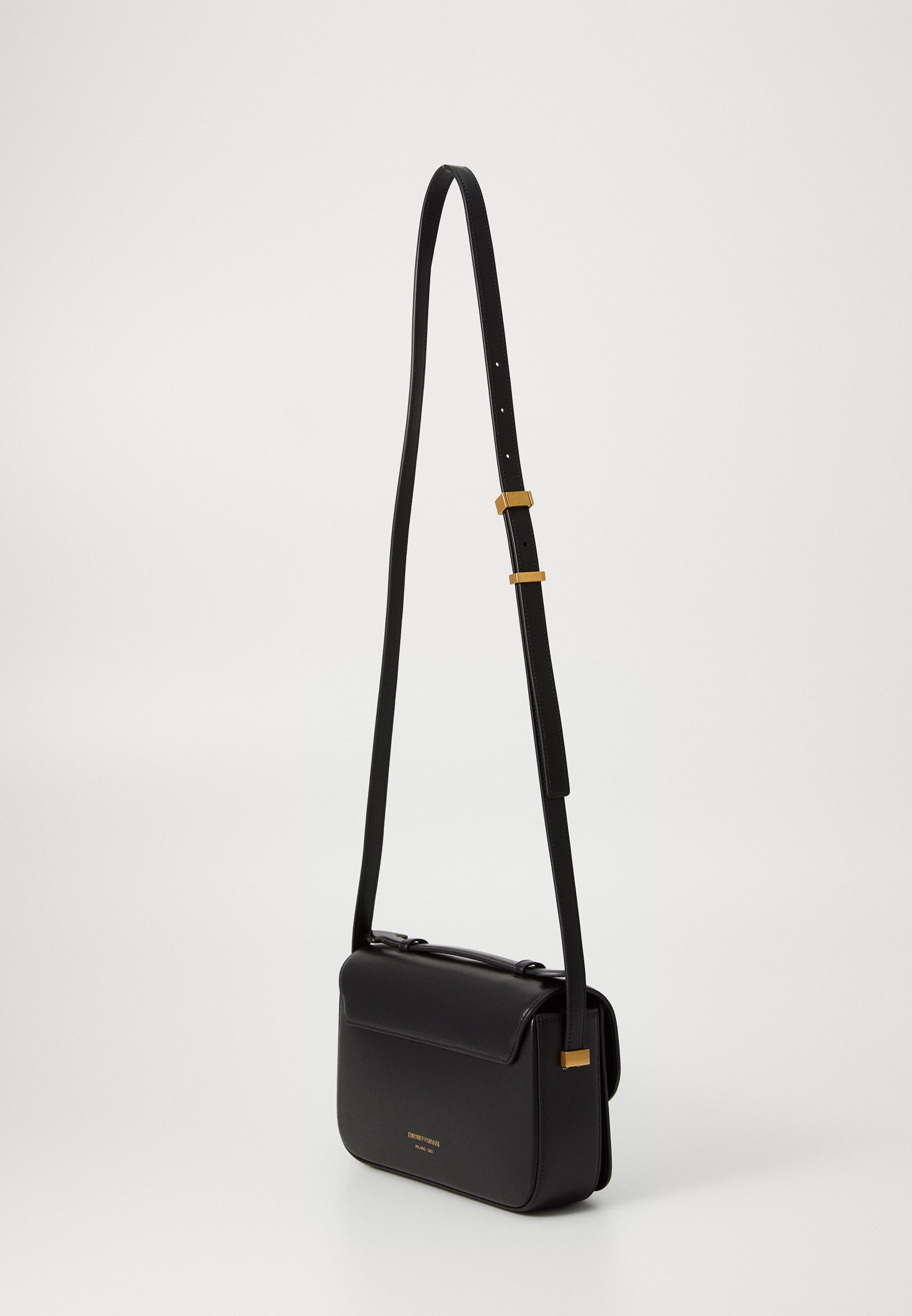 Emporio Armani HANDTAS MET HANDVAT - Handtas - zwart
