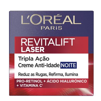 L'Oréal Paris Revitalift Laser X3 Yövoide Ikääntymistä ehkäisevä kasvovoide 50 ml 50 ml