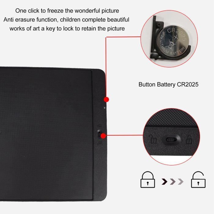 SURENHAP 16-inch LCD Writing Tablet for Children - Electronic Writing Tablet - Drawing Tablet - Drawing Board