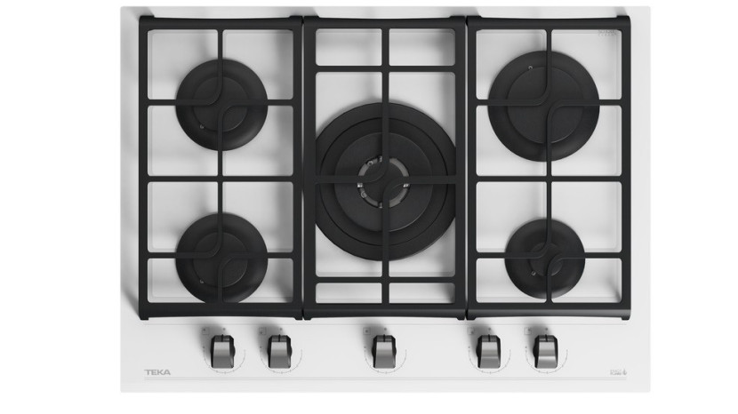 TEKA Płyta gazowa 70cm GZC 75330 XBC WH (E4) białe szkło 112570176 *