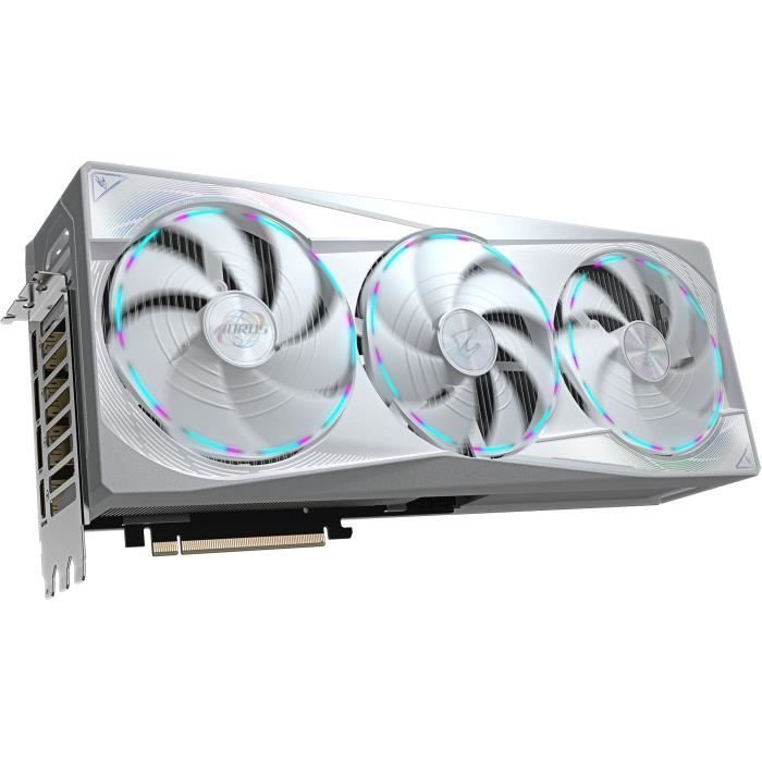 Carte graphique - GIGABYTE - AORUS GeForce RTX 5080 MASTER ICE - 16 Go