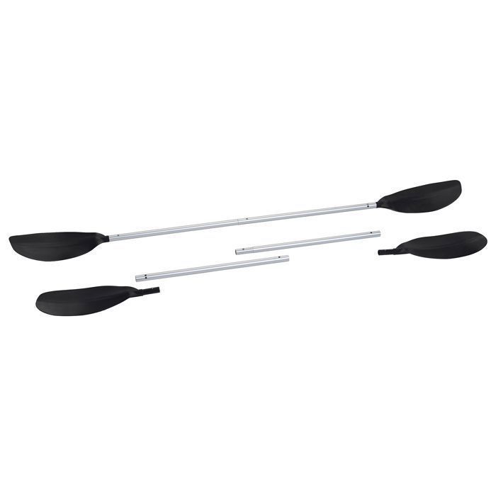 KANGUI Canoa Kayak Gonfiabile Blu 1-2 Persone + Pagaia + Borsa per il trasporto + Pompa a doppia azione + Kit di riparazione