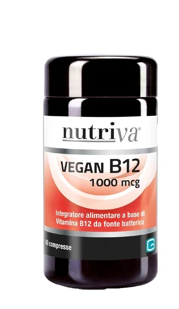 NUTRIVA Nutriva Veganistisch B12 Vitamine B-supplement 60 tabletten