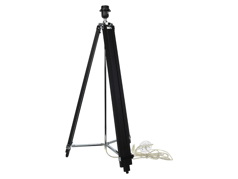Podstawa do lampy Denver drewnianaczarna