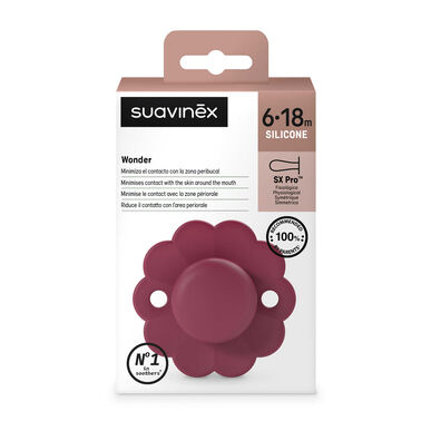 Suavinex Chucha Wonder SX Pro 6-18M Viva Magenta 1 un 1 un