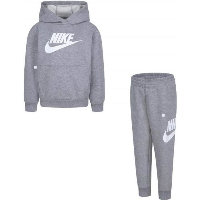 Chándal Nike Kids' Club Fleece - Sudadera con capucha + pantalón gris