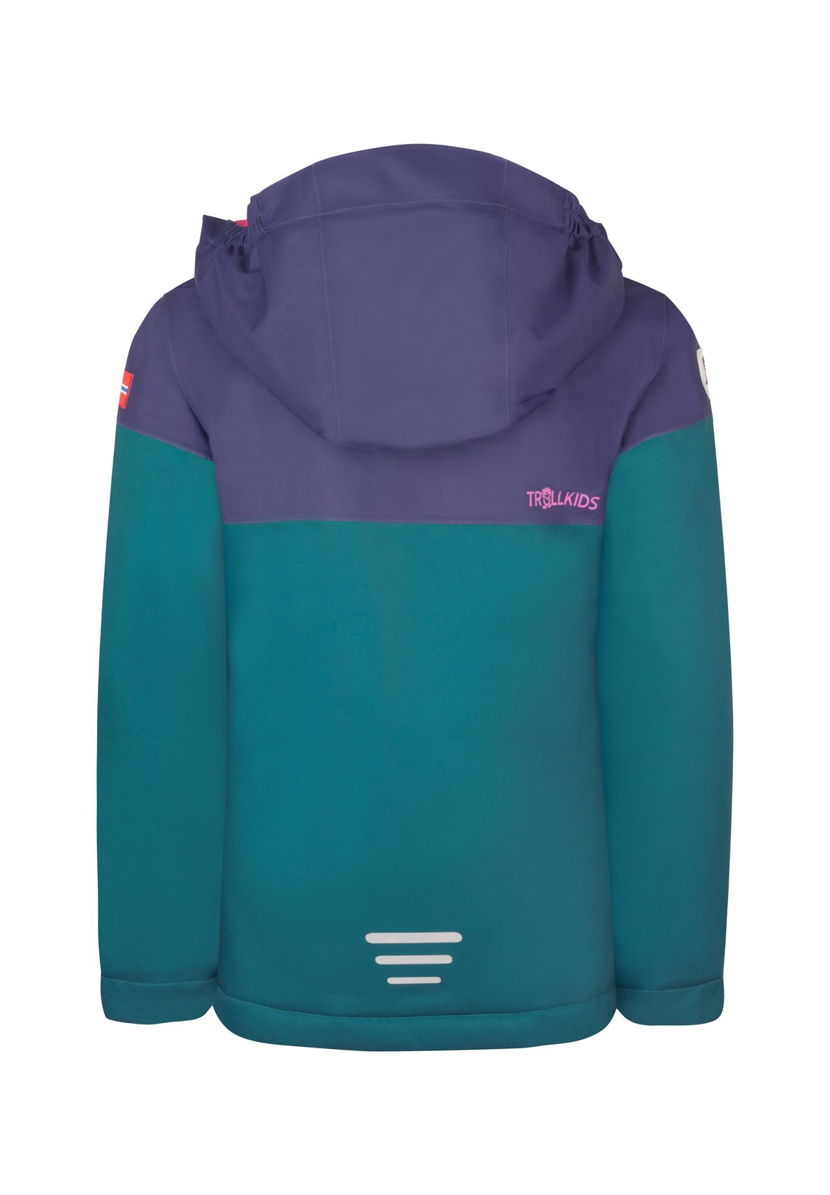 TROLLKIDS HALLINGDAL - Jachetă de schi - petrol midnight/violet intens/roz închis