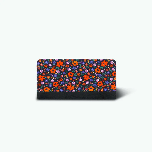 Cabaia Portefeuille Large Maupiti noir
