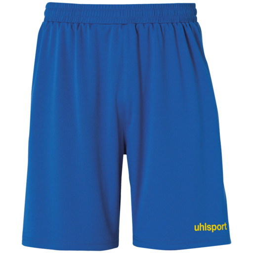  Basisshorts zonder slip in het midden van het lichaam. Azuurblauw/lima Amarillo Uhlsport