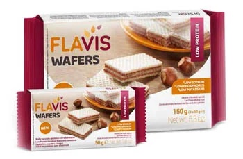 FLAVIS MEVALIA Mevalia Flavis wafel Hazelnoot 150 g