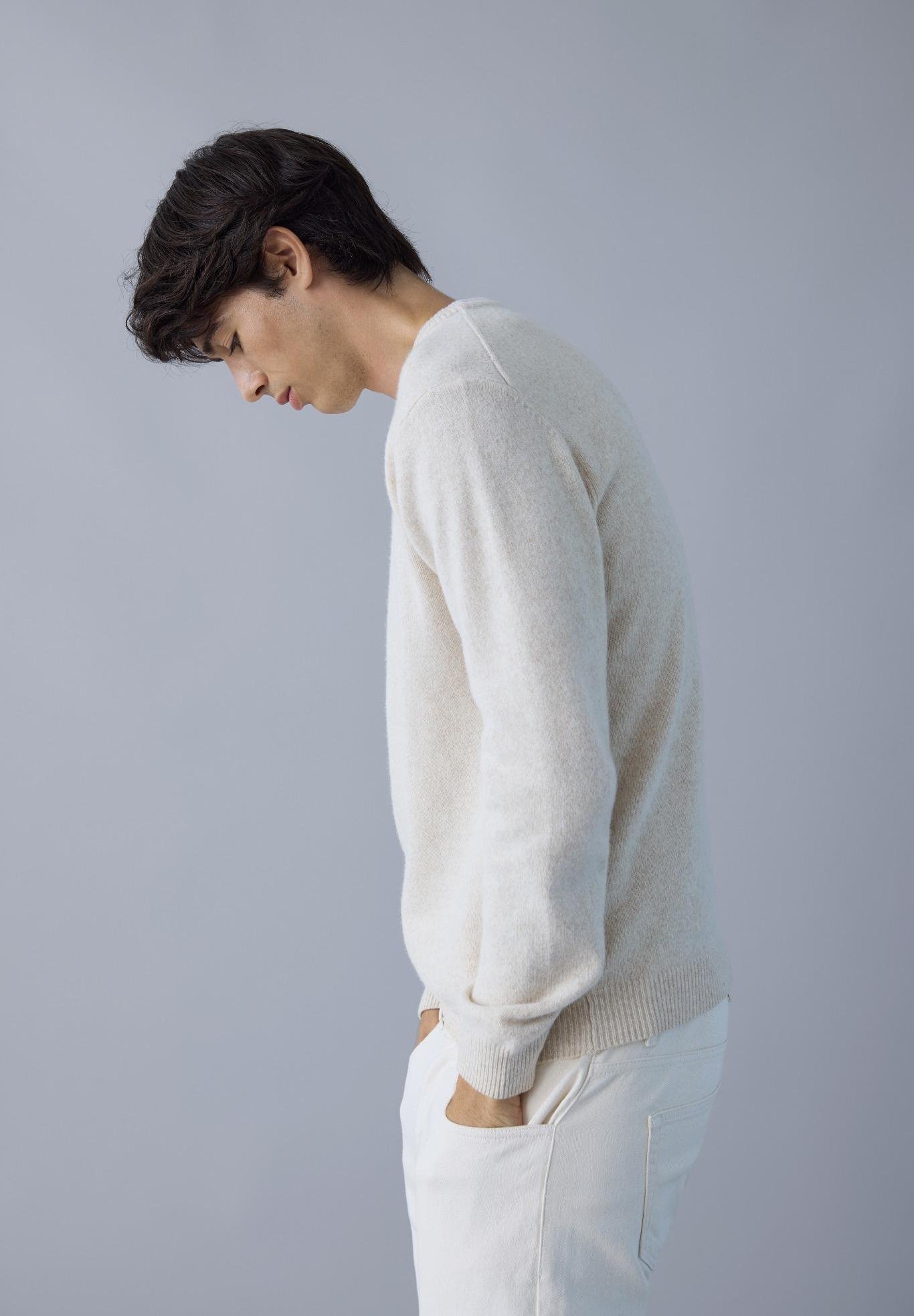 Casual Friday CFKARL CREW NECK - Maglione - melange sabbia chiaro