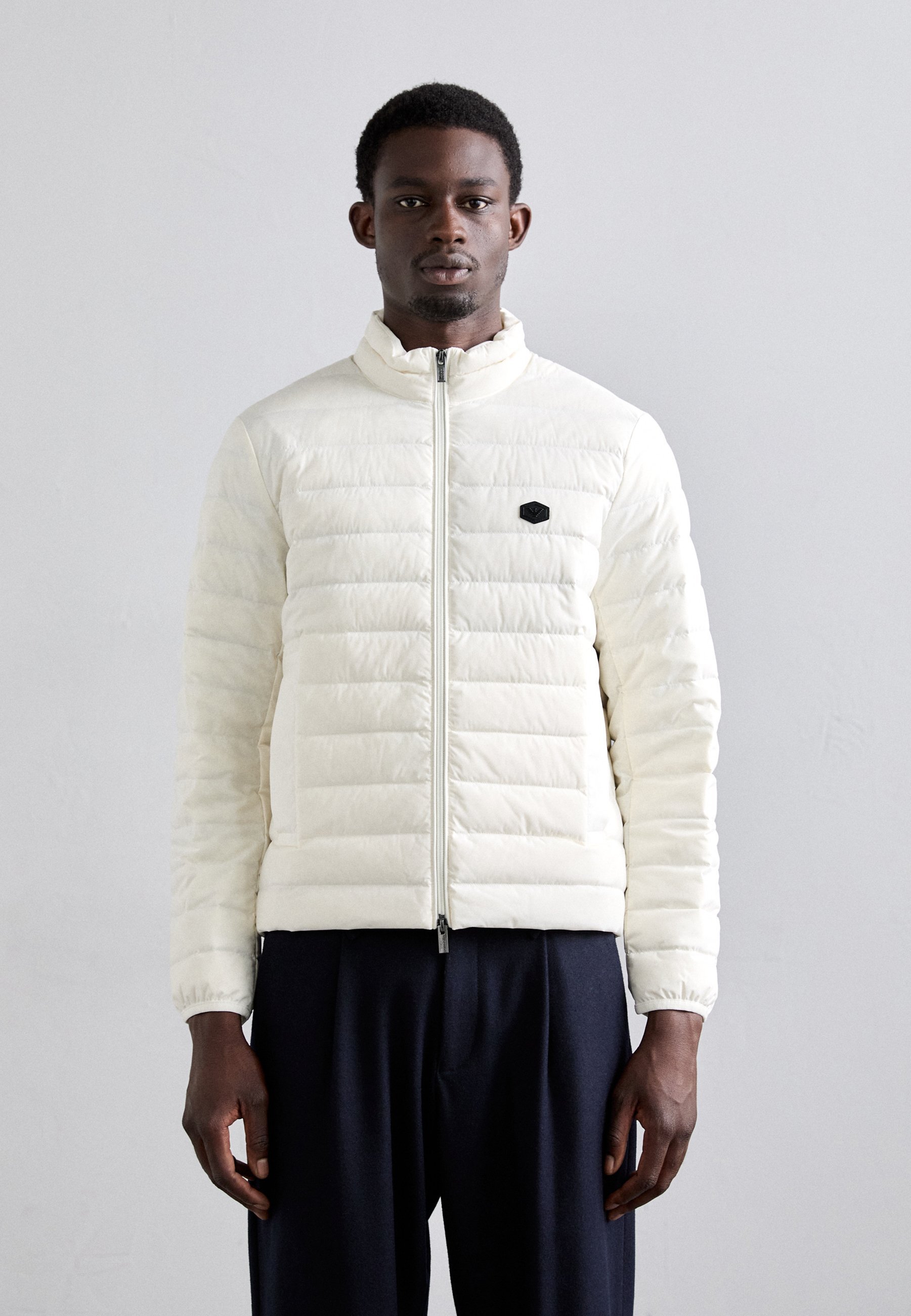 Emporio Armani DOWN JACKET - Kurtka puchowa - ciepła biel