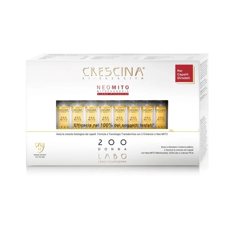 CRESCINA Crescina Super Formula 200 Vrouw 20+20 flessen
