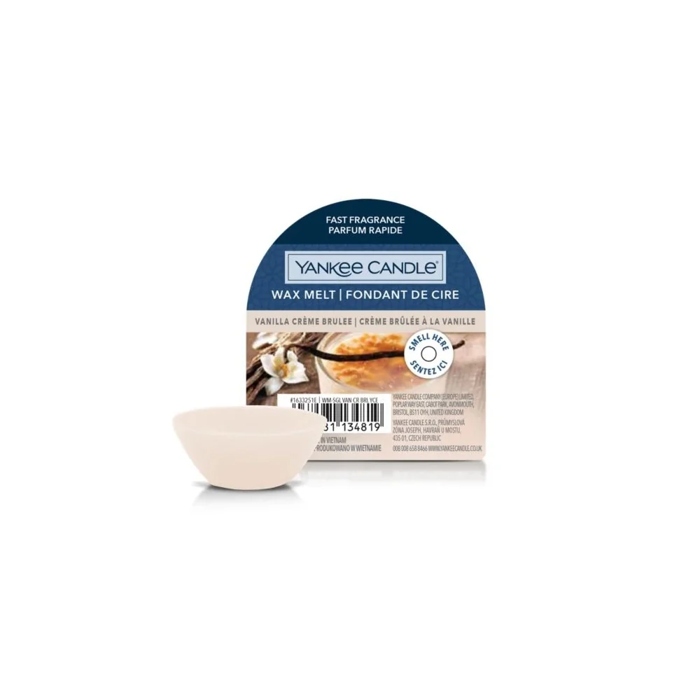 Wax Melts Vanilla Crème Brûlée - Candela Profumata