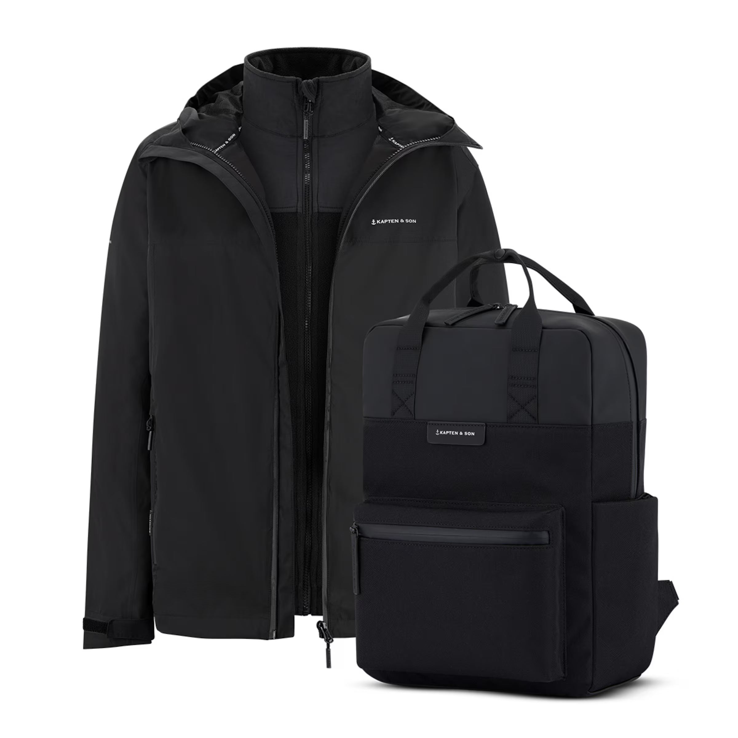 Ensemble veste Bergen Pro tout noir