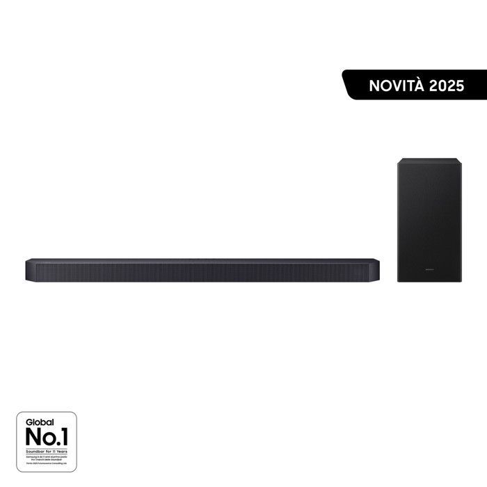 Barra de sonido - SAMSUNG - HW-Q600F/ZF - 3.1.2 canales - Dolby Atmos inalámbrico - HDMI eARC