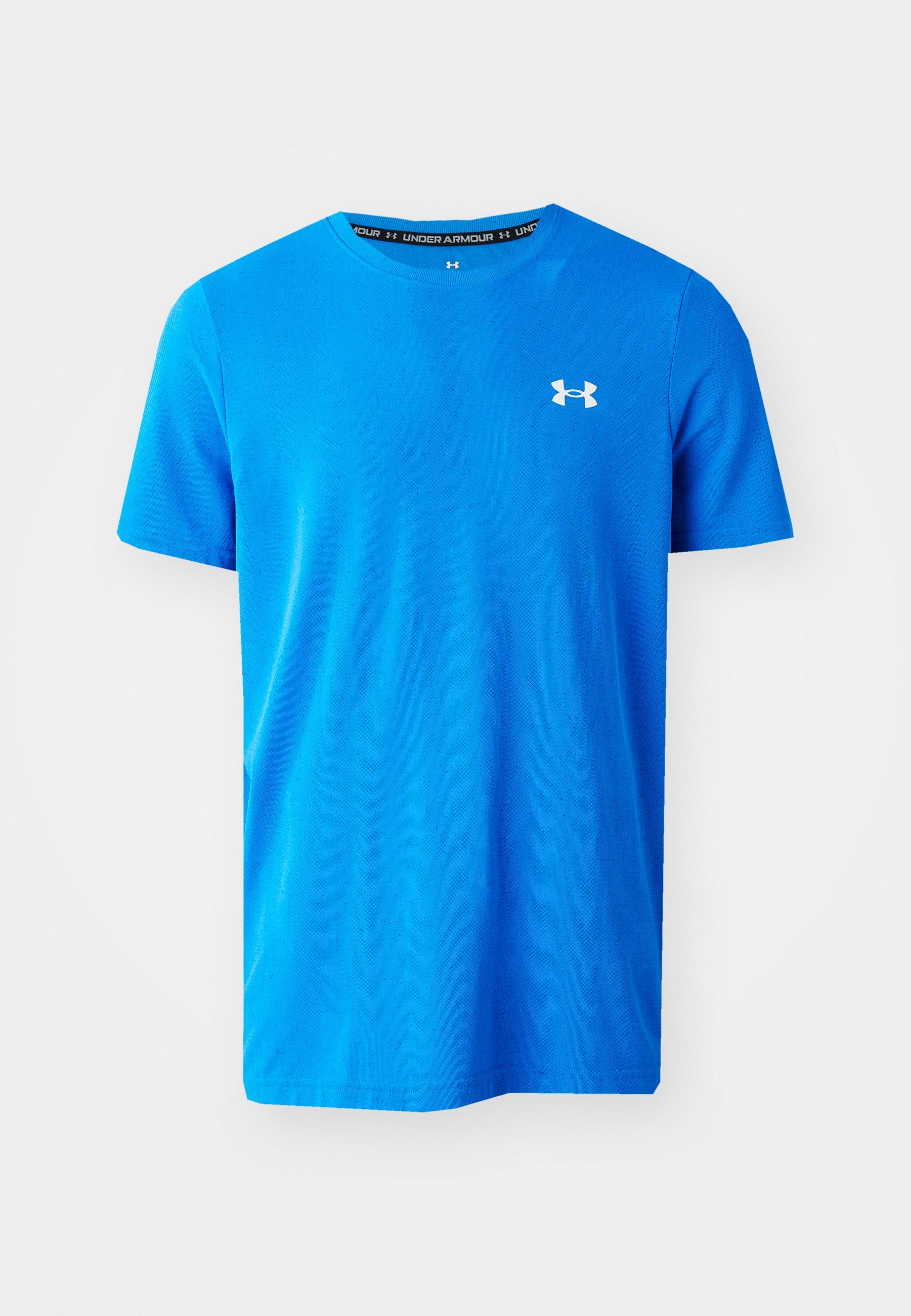 Under Armour VANISH SEAMLESS NOVELTY - T-shirt met print - blauw Atlantis/wit