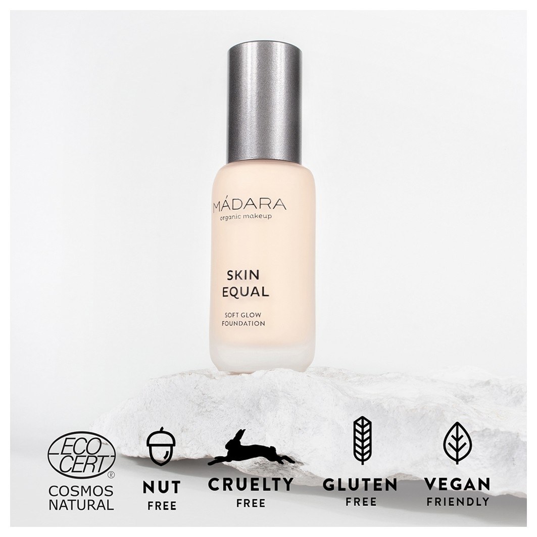 MÁDARA Primer Make-up SKIN EQUAL FOUNDATION, č. 60 OLIVE - 30 ml