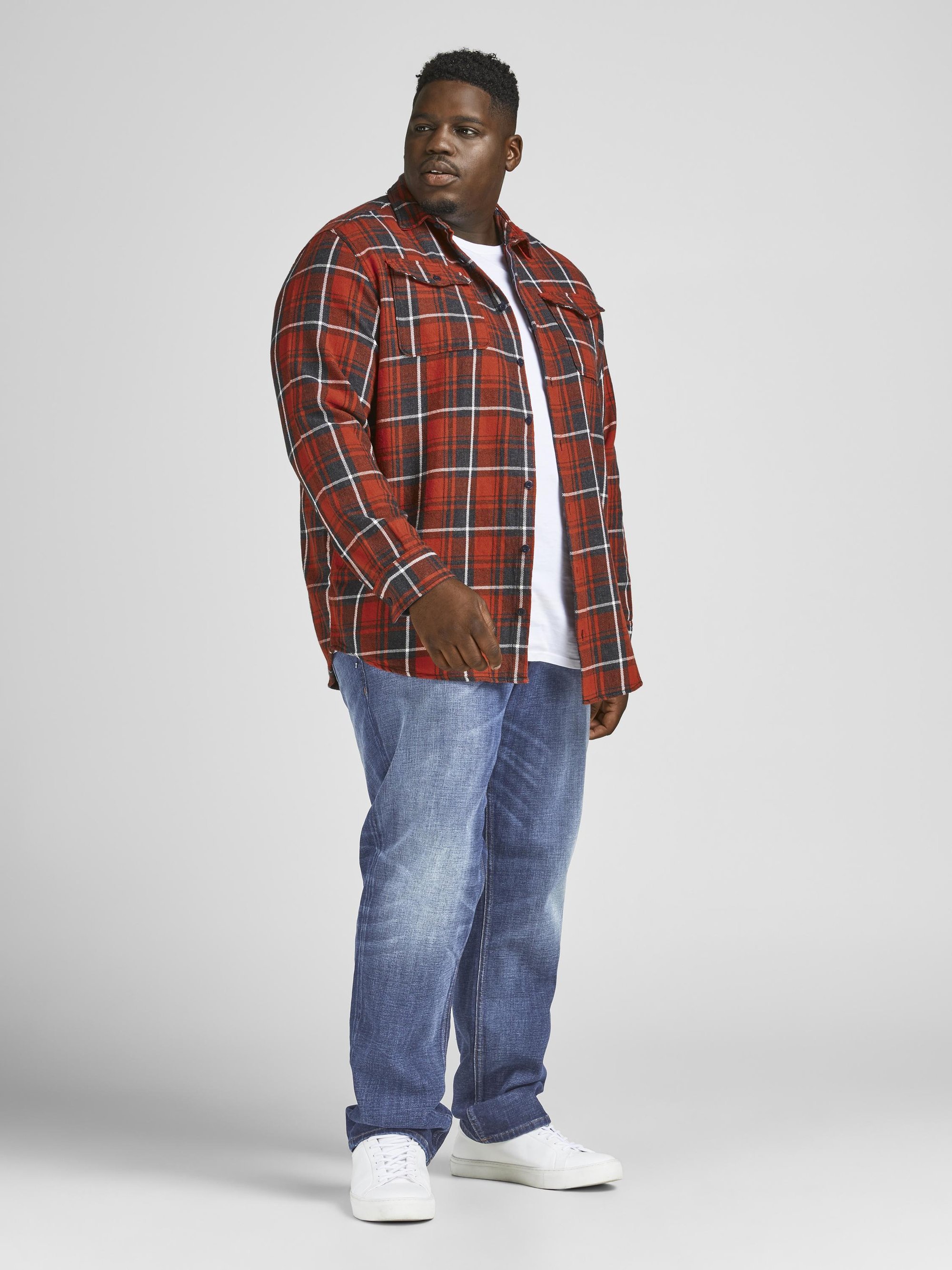 Jeans Jack & Jones Glenn - modello a vestibilità comoda - denim blu