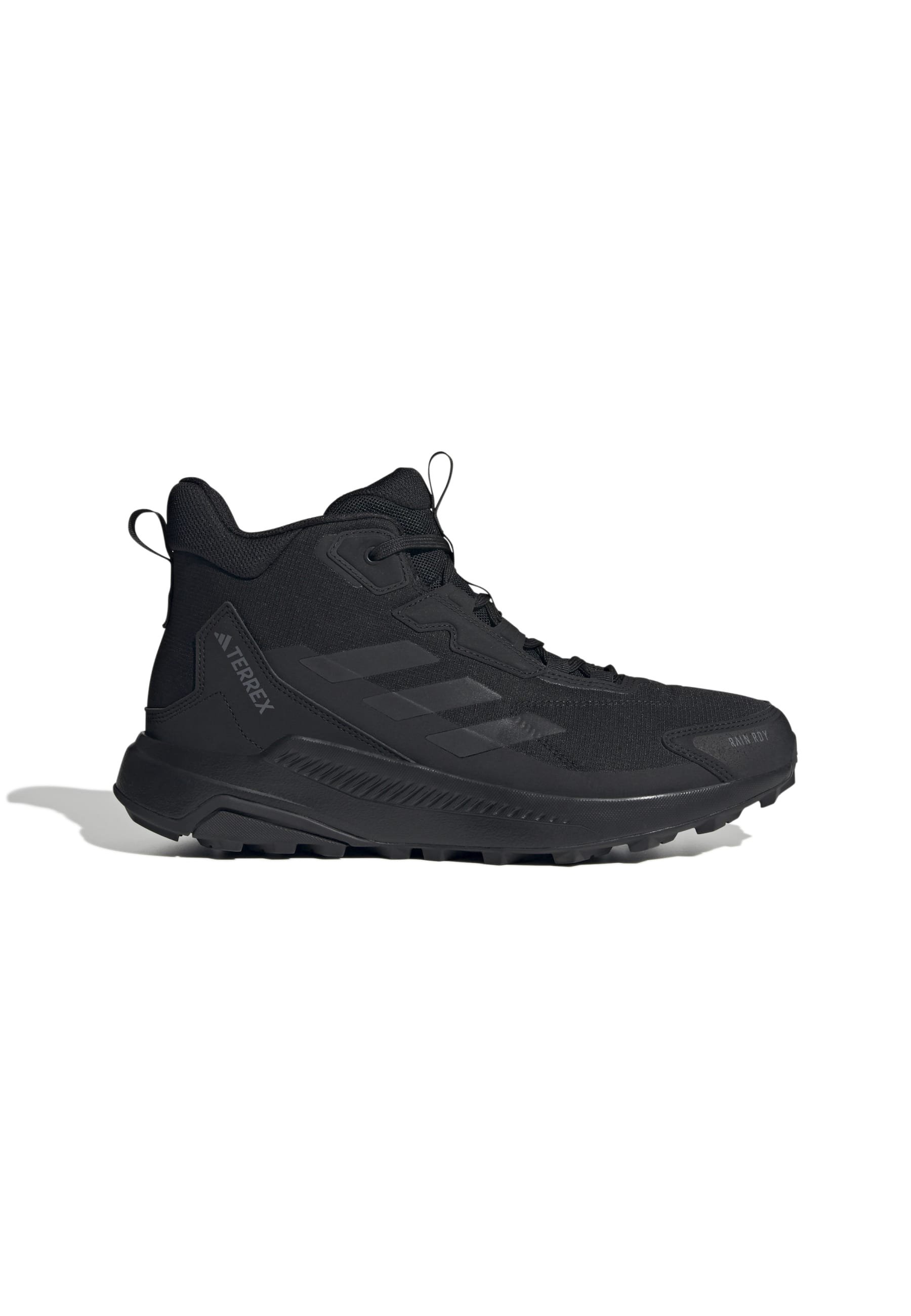 Adidas Terrex ANYLANDER MID - Botas de caminhada - preto, preto e cinza.