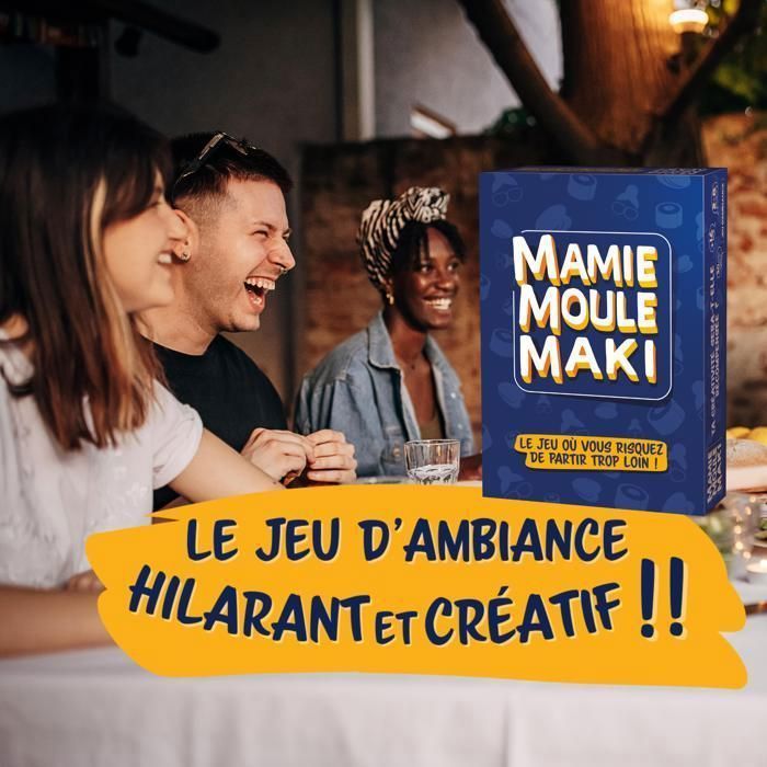 Mamie Moule Maki : Le Petit Bac Revisité où Vous risquez de partir trop loin ! Fous rires garantis !