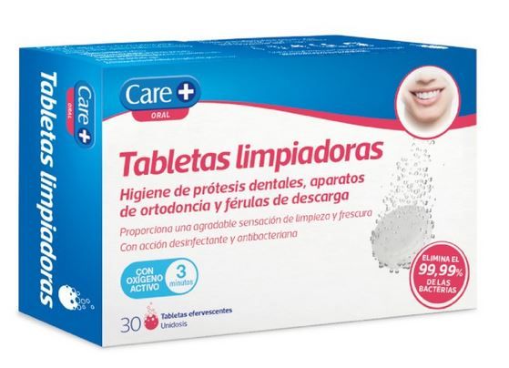 Čistiace tablety na hygienu zubných protéz, ortodontických aparátov a nočných chráničov zubov Ortodoncia