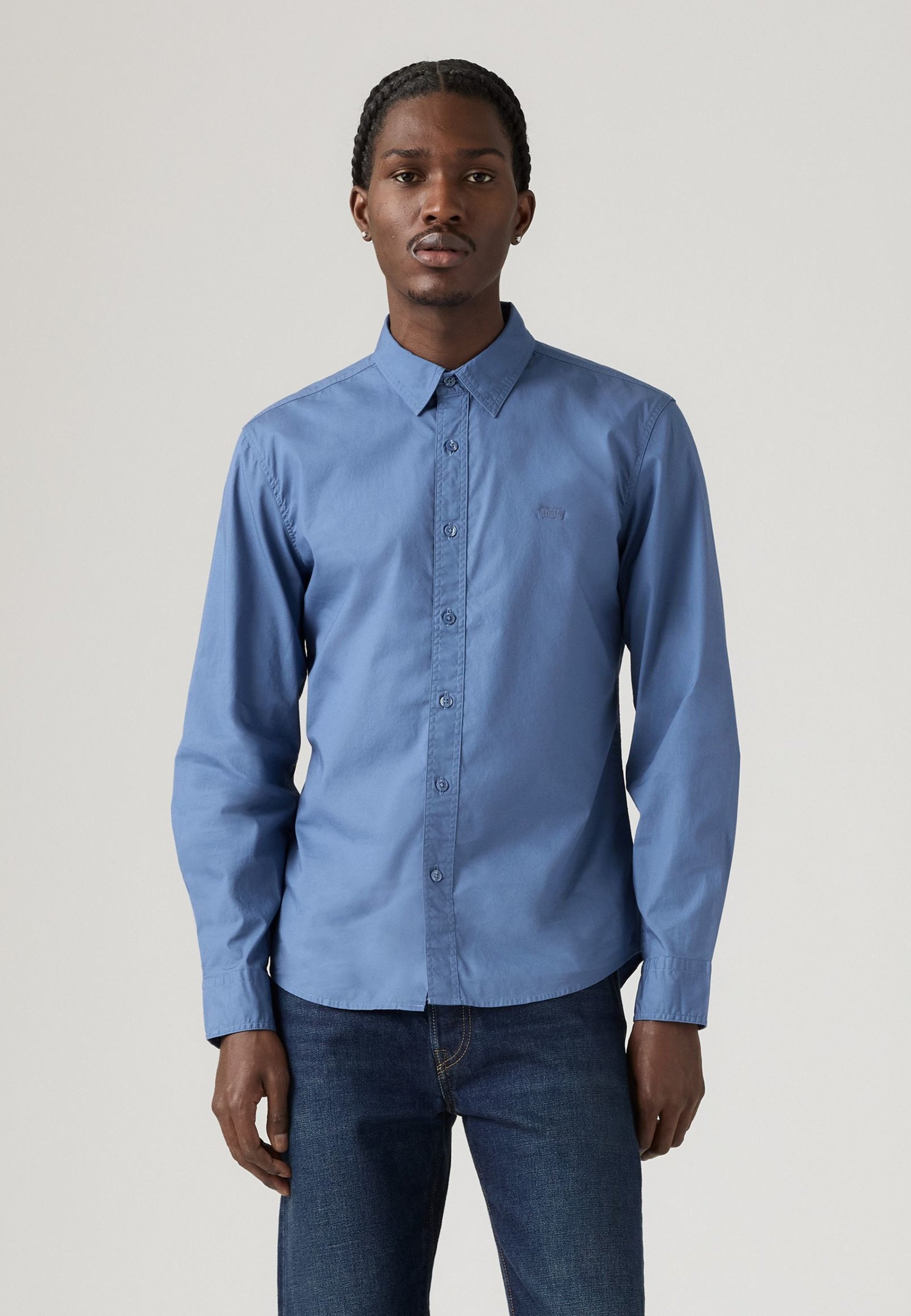 Levi's® BATTERY SLIM - Särk - päikeseloojangusinine