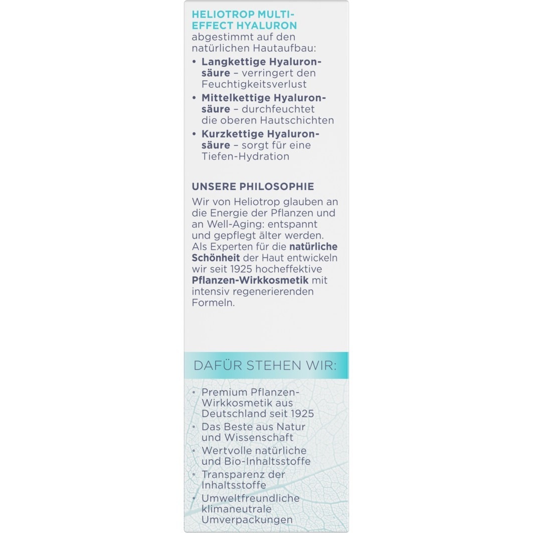 Heliotrop Fluide contour des yeux Hyaluron Multi-Perform