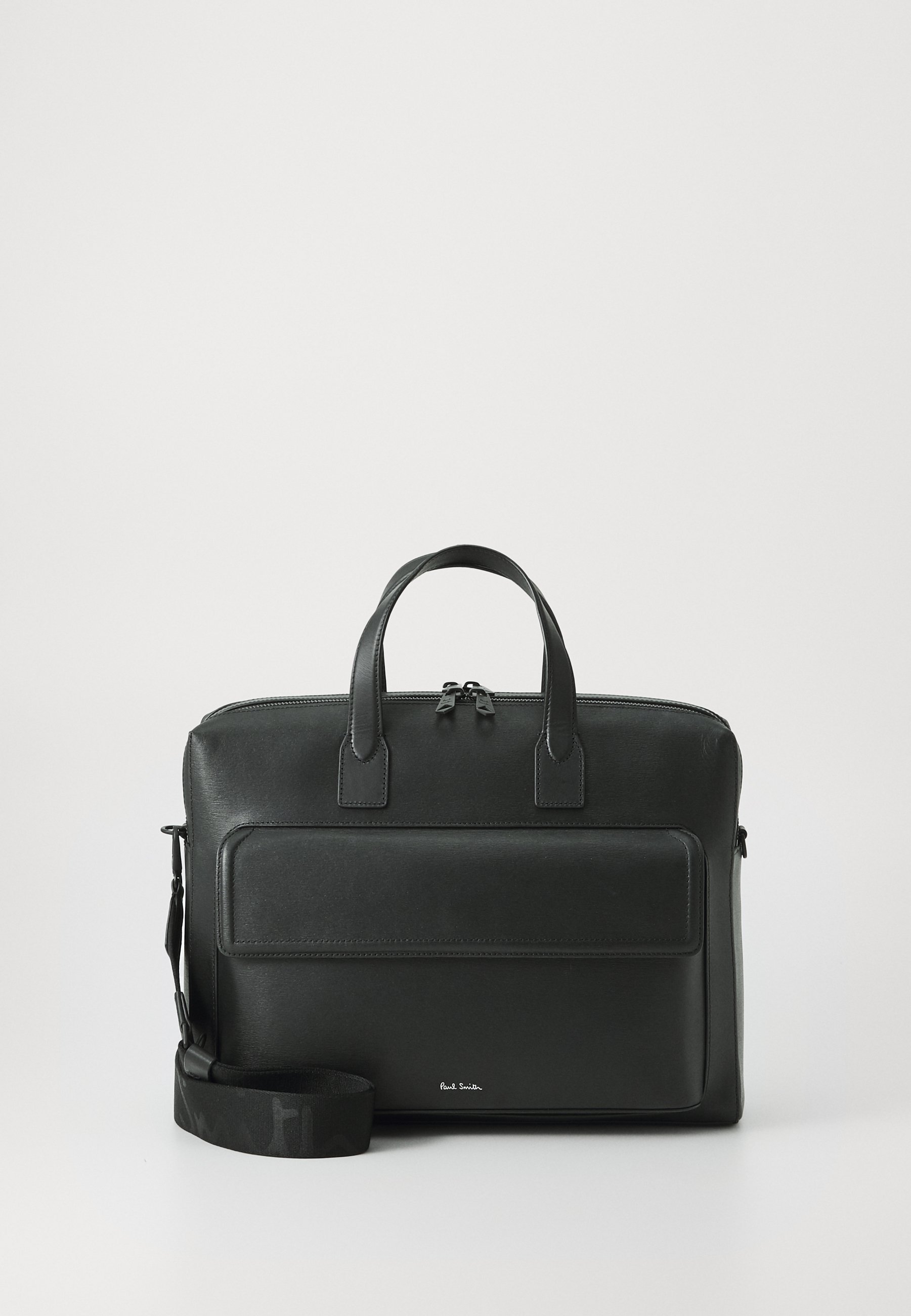 Sacoche Paul Smith pour homme à double fermeture éclair - Porte-documents - noir