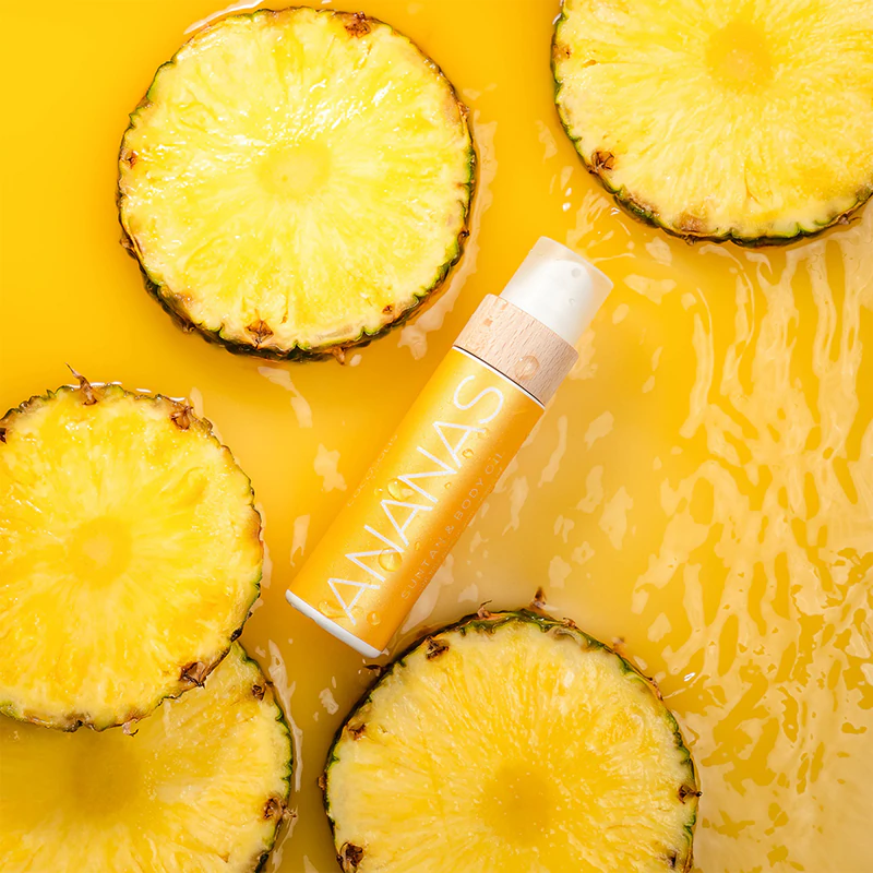 Ochranný opaľovací olej COCOSOLIS ANANAS s ochranným filtračným základom
