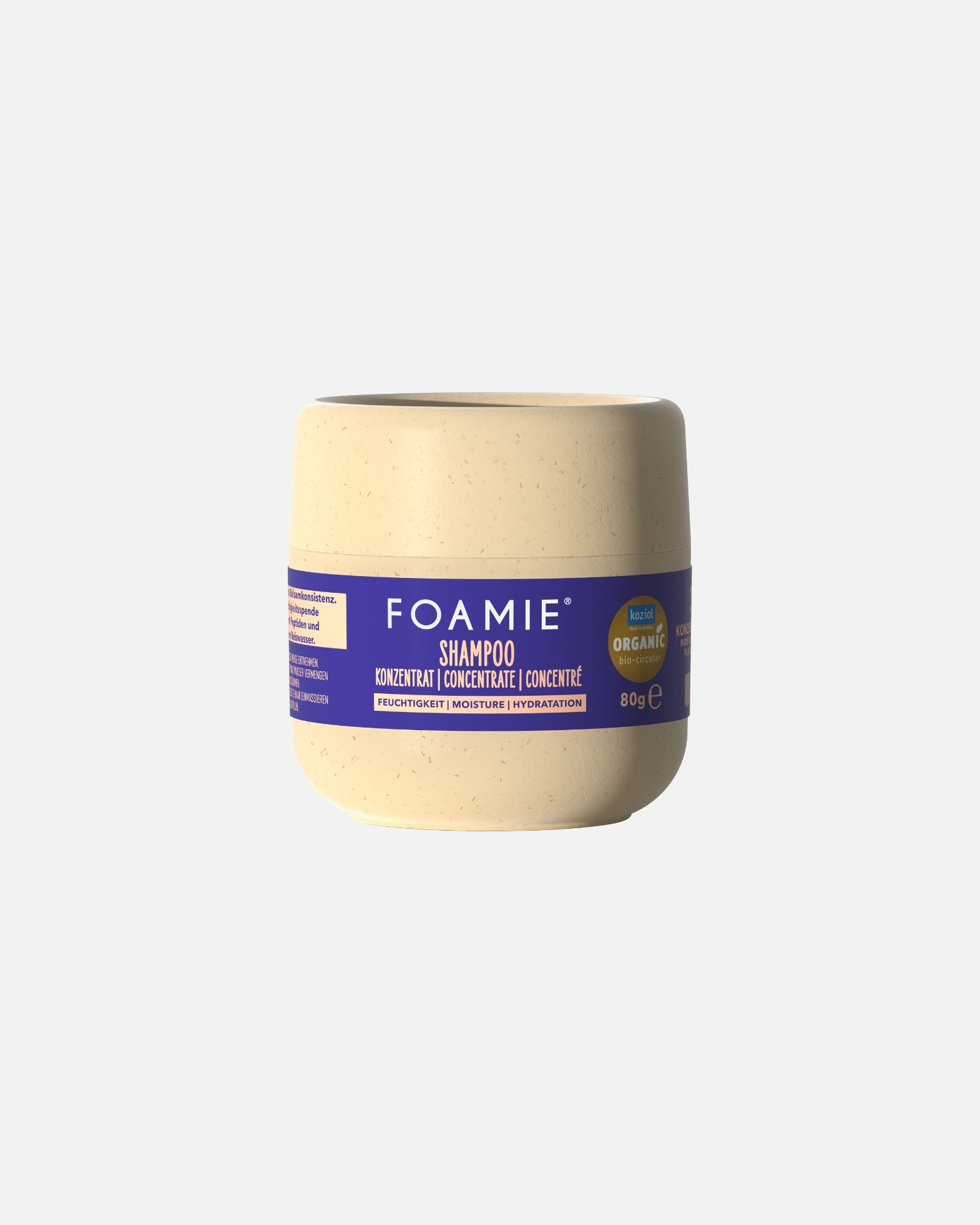 FOAMIE drėkinamasis plaukų šampūnas - 80 g