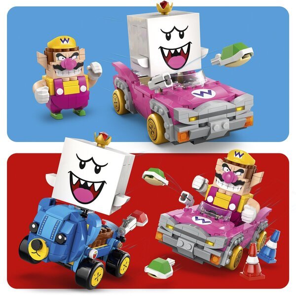 LEGO Super Mario 72038 Mario Kart – Wario ir King Boo<br>