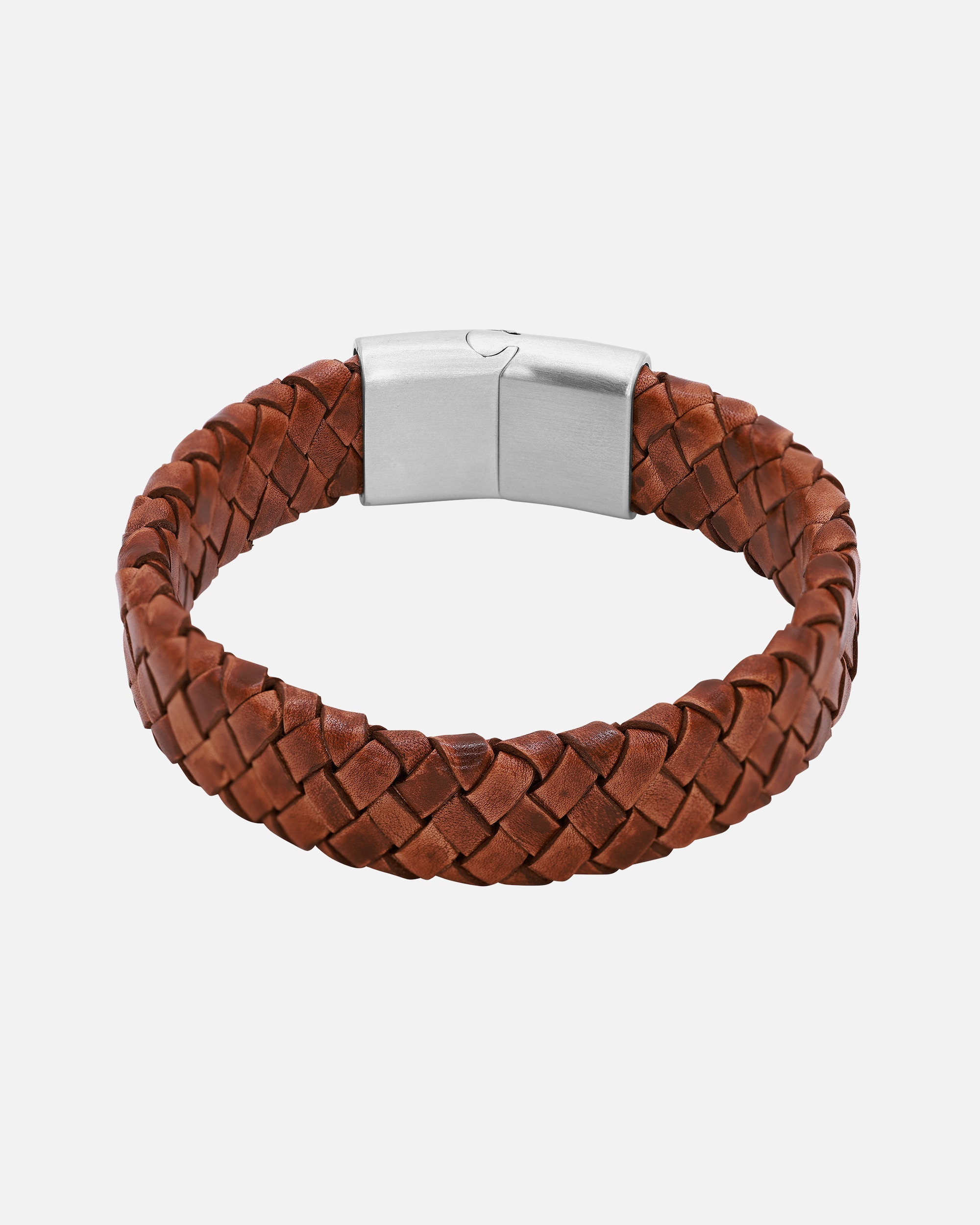 Heideman Bracelet en cuir Keno cognac