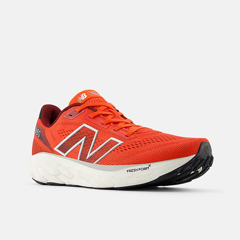 Mousse rafraîchissante pour homme Fresh Foam X 880v14 - Neo Flame avec mercure rouge et sel marin