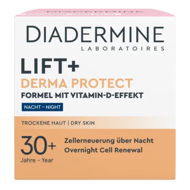 Diadermine Lift Derma Protect Vitamin D Night 30 D-vitamiiniyövoide 50 ml 50 ml
