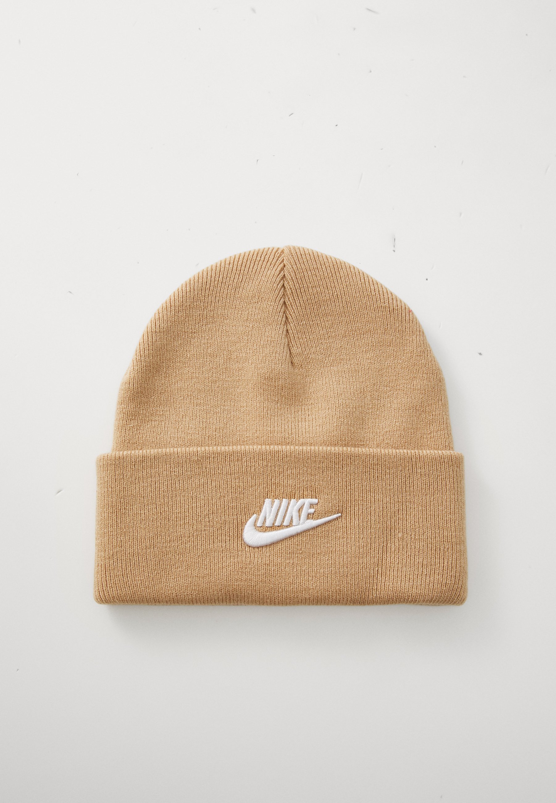 Nike Sportswear PEAK BEANIE UNISEX - Mütze - Hanf/Weiß